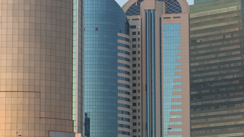 Die Stadt Almyty in Kasachstan