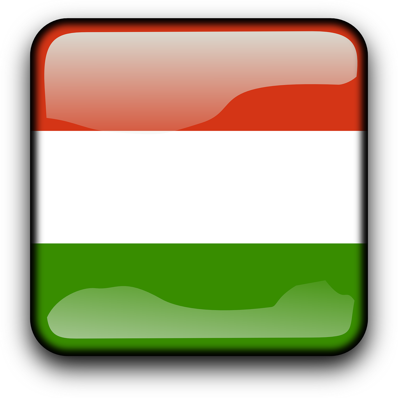 Ungarn Reisen - Flagge